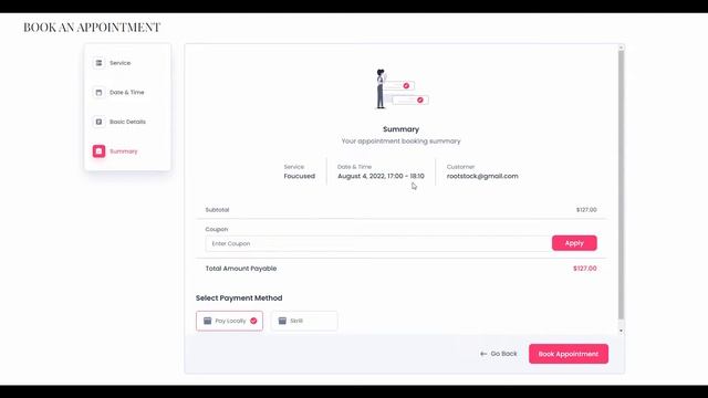 How to Book the Appointment with BookingPress Pro Plugin (Front-end Demo) смотреть онлайн