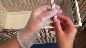 Обзор плетёного короба на каркасе.