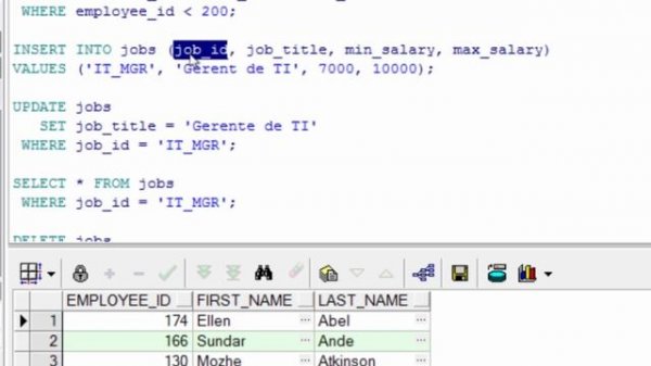Aula 03 - Oracle SQL