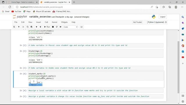 how to learn Python | Python variable examples |global & local variable |complete python tutorial смотреть онлайн