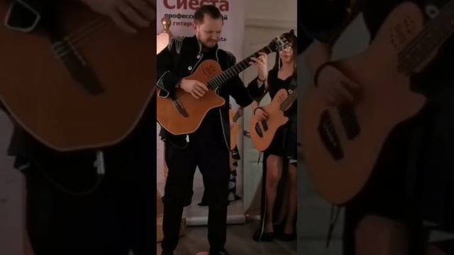 Дуэт ГитарХит - Марио на прогулке (Jesse Cook - Mario Takes a Walk cover) смотреть онлайн