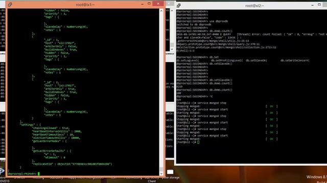 MongoDB with Write Concern w:2 смотреть онлайн