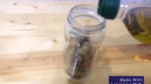 Масло из почек сосны .