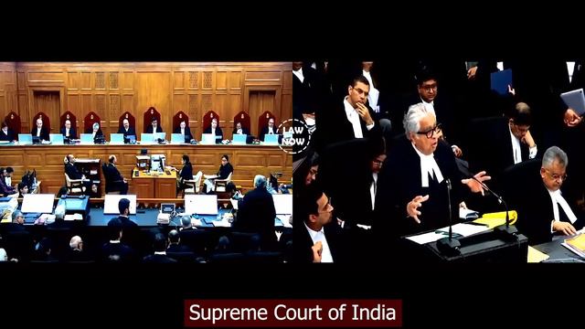 Intense Debate between CJI and Harish Salve- "This Will Go Against You!", SC Live смотреть онлайн