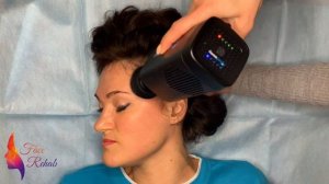 Жевательные мышцы. Перкуссионный массажный пистолет AchedAway./ FACE REHAB by V. Vinogradova