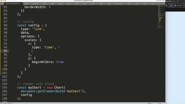 How to Use Time Scale With Buttons Day Week Month and Year in Chart JS 4 смотреть онлайн