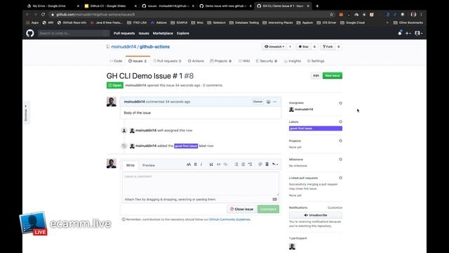 Github gh Command Line Interface смотреть онлайн