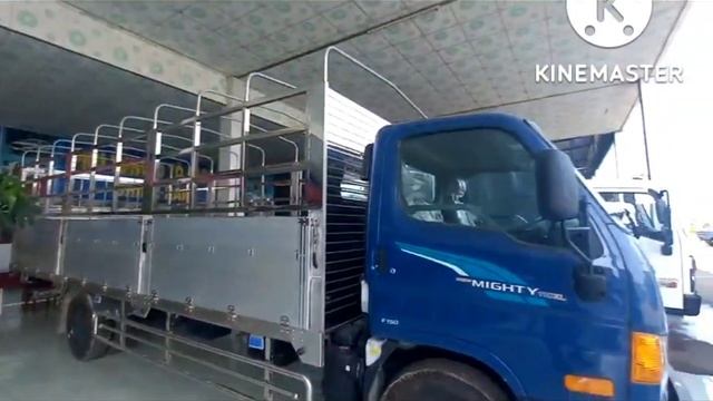HYUNDAI MIGHTY 110XL mui bạt thùng full inox bửng nhôm 6,5 tấn thùng 6m3 có sẵn xe. LH 0989890042 смотреть онлайн
