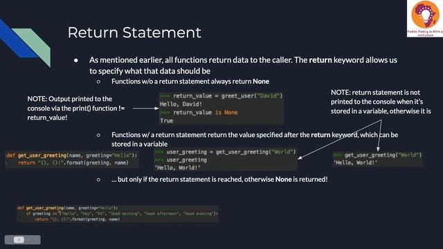 PPiAI Coding Class - Term 2 2021 Lecture 8 - Functions in Python смотреть онлайн