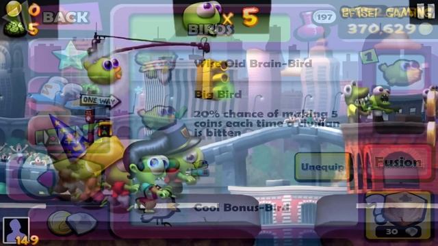 Zombie Tsunami: All Birds - Pets Of Zombies (All Unlocked) | Eftsei Gaming