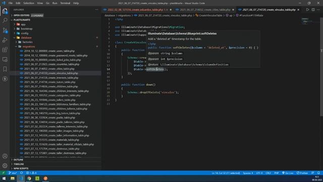 08 - php artisan migrate смотреть онлайн