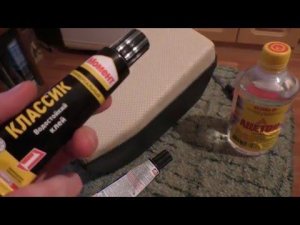 Обклейка и перетяжка подлокотника Приоры экокожей (делаем по фэншуй)