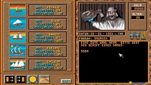 Ramses gameplay (PC Game, 1994) смотреть онлайн