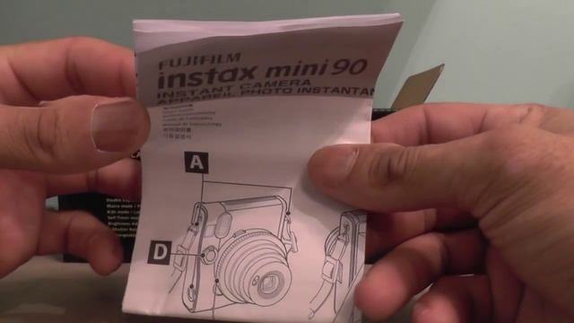 fujifilm Instax Mini 90 Neo Classic Camera Unboxing смотреть онлайн