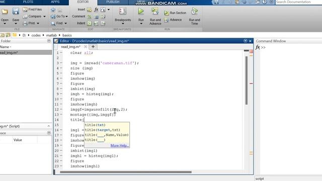 Matlab image processing tutorial for beginners / Gaussian Filter image in Matlab code смотреть онлайн