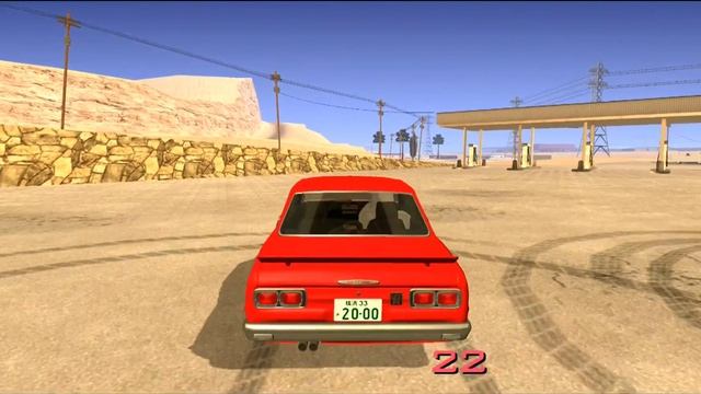 Nissan Skyline 2000 GT-R GTA SA Android смотреть онлайн
