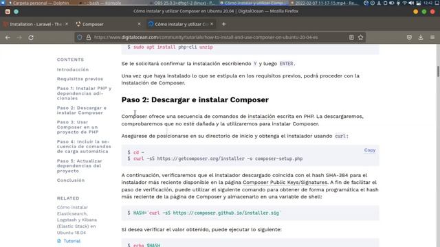 Instalacion de Laravel 9 en Linux Ubuntu 16/18/20 | 2022 смотреть онлайн