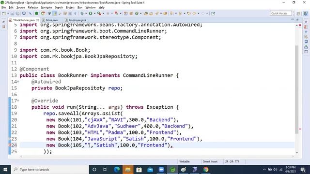 Spring Boot Data Jpa 16 смотреть онлайн