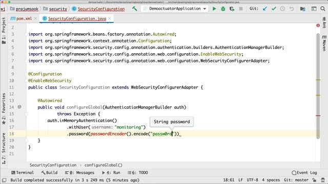 Spring boot securing actuator endpoints with Spring security смотреть онлайн