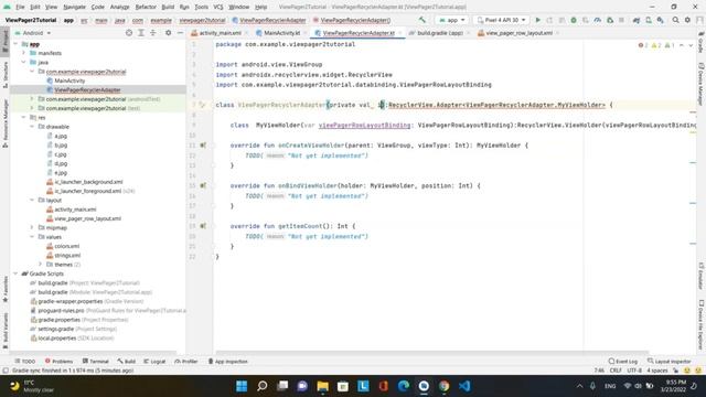 Android image slider using view pager adapter2 | Kotlin. смотреть онлайн