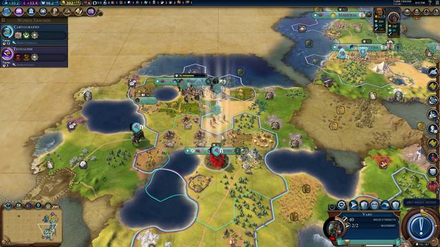 [4] Sid Meier's Civilization 6 - Rise and Fall - Chandragupta - India - Let's Play смотреть онлайн