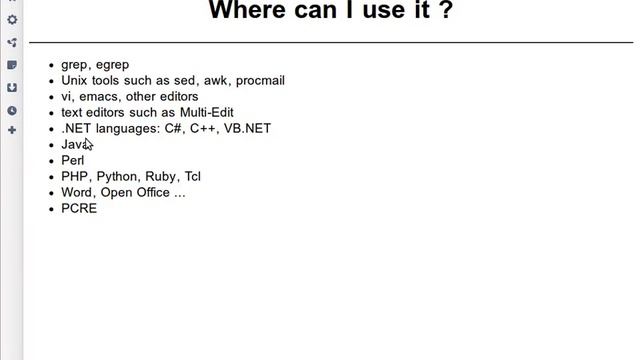 Beginner Perl Maven tutorial: 8.2 - Where can I use Regexes? смотреть онлайн