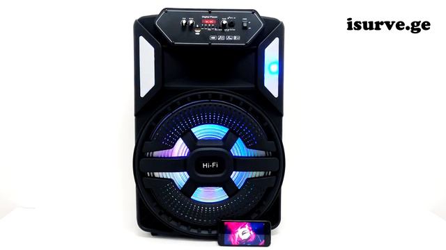 💥 isurve.ge 👉 Bluetooth დინამიკი მიკროფონით და პულტით TM 1502 смотреть онлайн