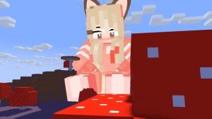 Giantess Growth Cute Girl || Giantess Growth Minecraft #7