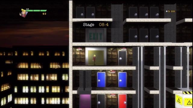 Elevator Action Deluxe Stage 8-1 through 8-5 All Gold Medals смотреть онлайн