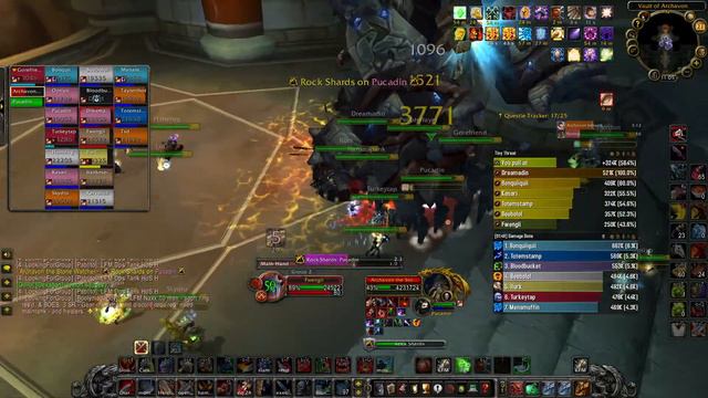 WoW WotLK Classic arms warrior pve Vault of Archavon 25-man Archavon the Stone Watcher kill 2 смотреть онлайн