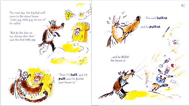 #The Three Little Pigs - With funny sounds/Story Time смотреть онлайн