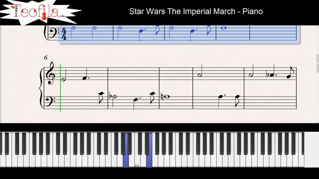 Play "The Imperial March" from Star Wars on Piano - Free Sheet Music and Notes смотреть онлайн