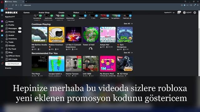 Yeni Kış Promosyon Kodu Eşyası! | Roblox смотреть онлайн