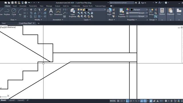 Making Section Plan with Section A-A' || Auto desk Auto CAD || смотреть онлайн