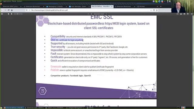 BCSI-TR 2020 - Invited Speaker: Oleg Khovayko - Session 2/2 - Emer and Blockchain as a service смотреть онлайн
