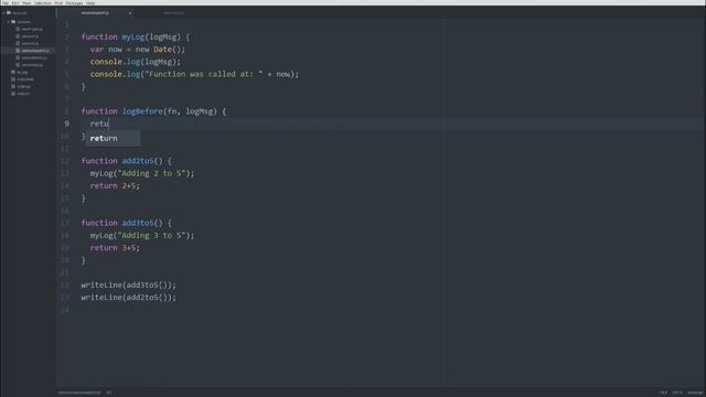 Aspect Oriented Programming in JavaScript - An Introduction to AOP смотреть онлайн