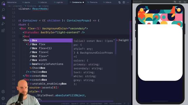#5 Login — React Native Fashion смотреть онлайн