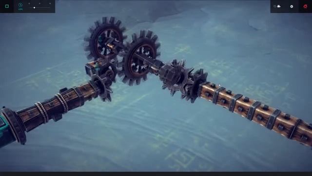 Как работает автомобиль на примере игры Besiege. Коробка передач, дифференциал, кардан, двигатель. смотреть онлайн