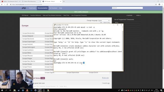 How to install Zabbix on Ubuntu 18.04 (AWS EC2!) смотреть онлайн