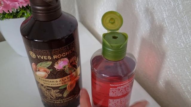 ГЕЛЬ для душа YVES ROCHER (Ив Роше) Аргания и роза; Малина и мята. смотреть онлайн