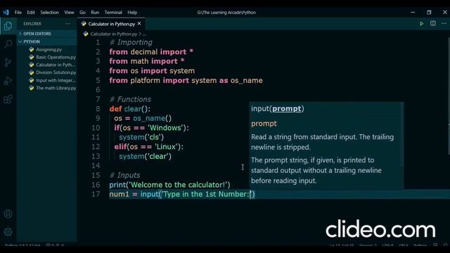 Building a Calculator | Part - 6: Day - 1 | Python смотреть онлайн