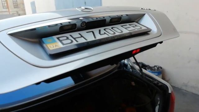 Электро-гидравлический багажник Mercedes w220 смотреть онлайн