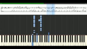 Dire Straits - Money For Nothing [Piano Tutorial] Synthesia