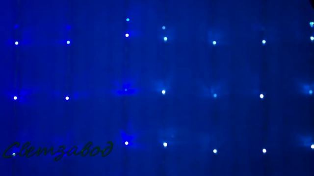 Световой занавес с эффектом "водопада" смотреть онлайн