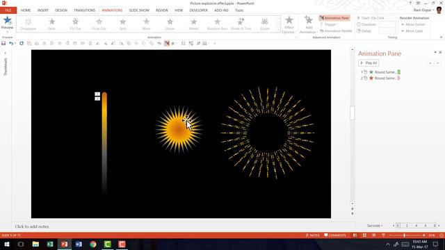Fireworks Effect Animation in PowerPoint смотреть онлайн