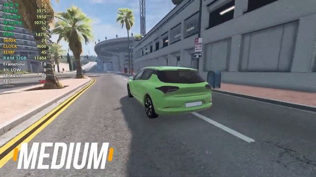 BeamNG.drive | Ryzen 5 5600X + RTX 3070 Ti | 1080p benchmarks смотреть онлайн