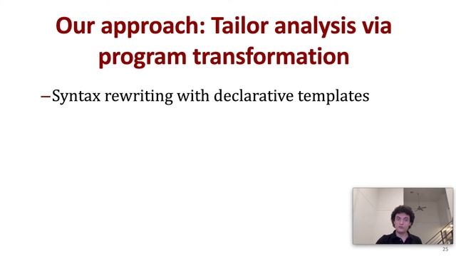 Tailoring Programs for Static Analysis via Program Transformation смотреть онлайн
