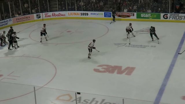 4/12/2019: Nick Suzuki PK shift iso -- Guelph @ London, OHL Playoffs смотреть онлайн