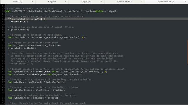Building a simple spectrum analyser app (C++ & SDL2) - Part 3 - Reading a .wav file смотреть онлайн