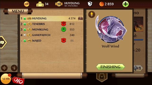 Shadow Fight 2 || New Boss WOLF WIND || Update New American Event 2022「Android - GamePlay」